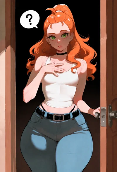 Next-door girl's package arrived at your door