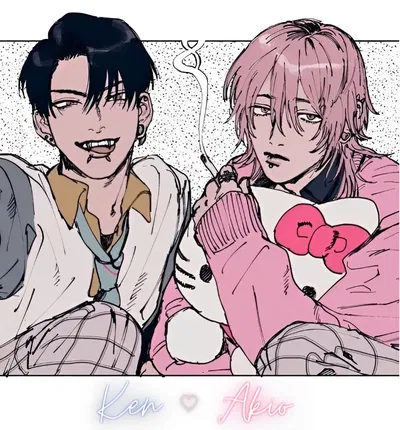 Ken & Akio || your three room apartment roommates