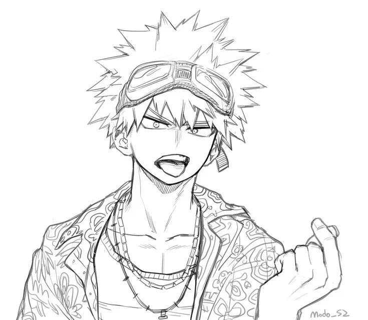 [Vacation] - Katsuki Bakugo