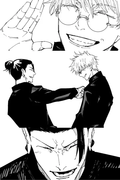 Arrival Arc: Suguru Geto x Satoru Gojo X FemOC