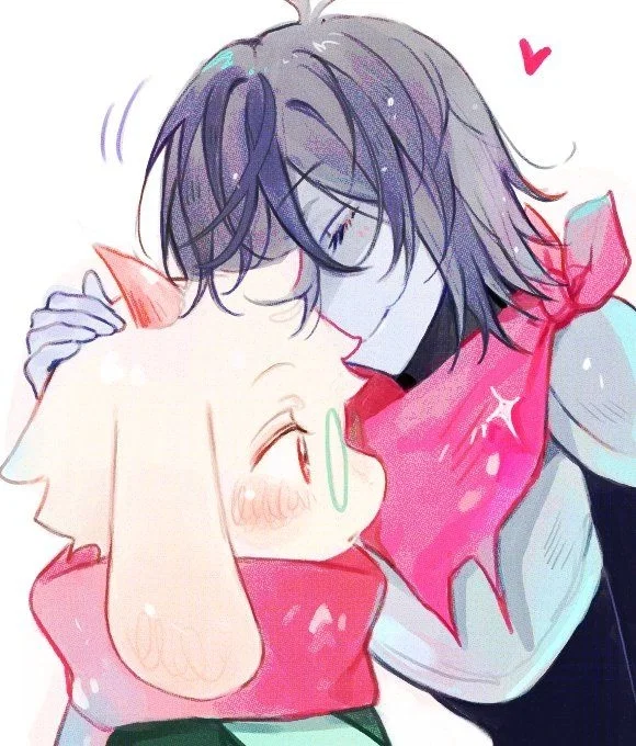 Kris and Ralsei ⌇