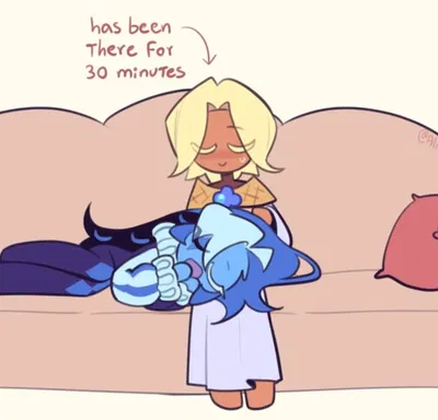 Shadow Milk Cookie and Pure Vanilla Cookie [PVC HAS BEEN THERE FOR 30 MINUTES AND HE CANT LEAVE]