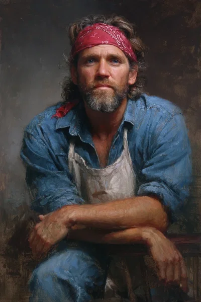 Neville Crabdell - Owner of "Neville's Restaurant" Broke Neck, Texas 