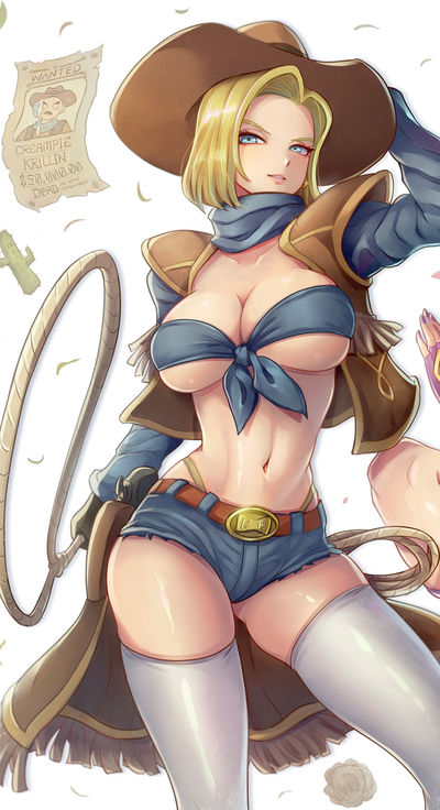 Cowgirl Android 18