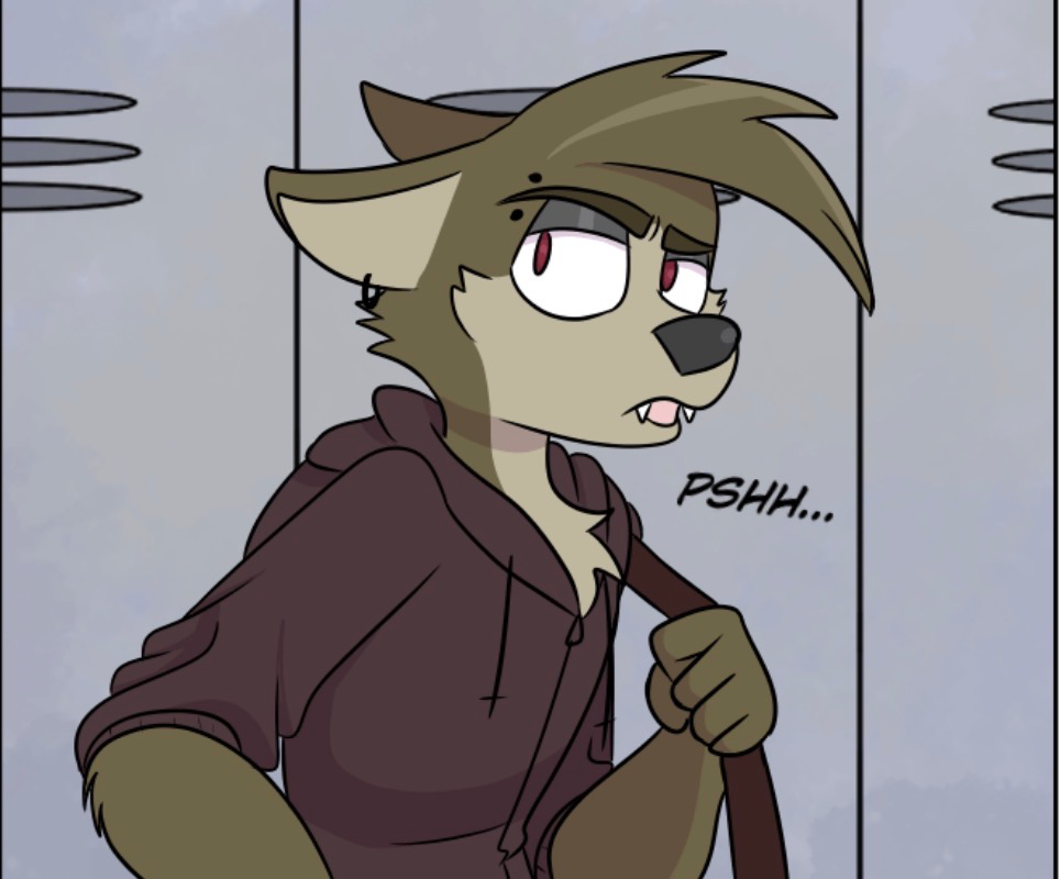 Michael Lone (The Jackass Lupine Who Forces Other People To Do His Classwork AND Homework)