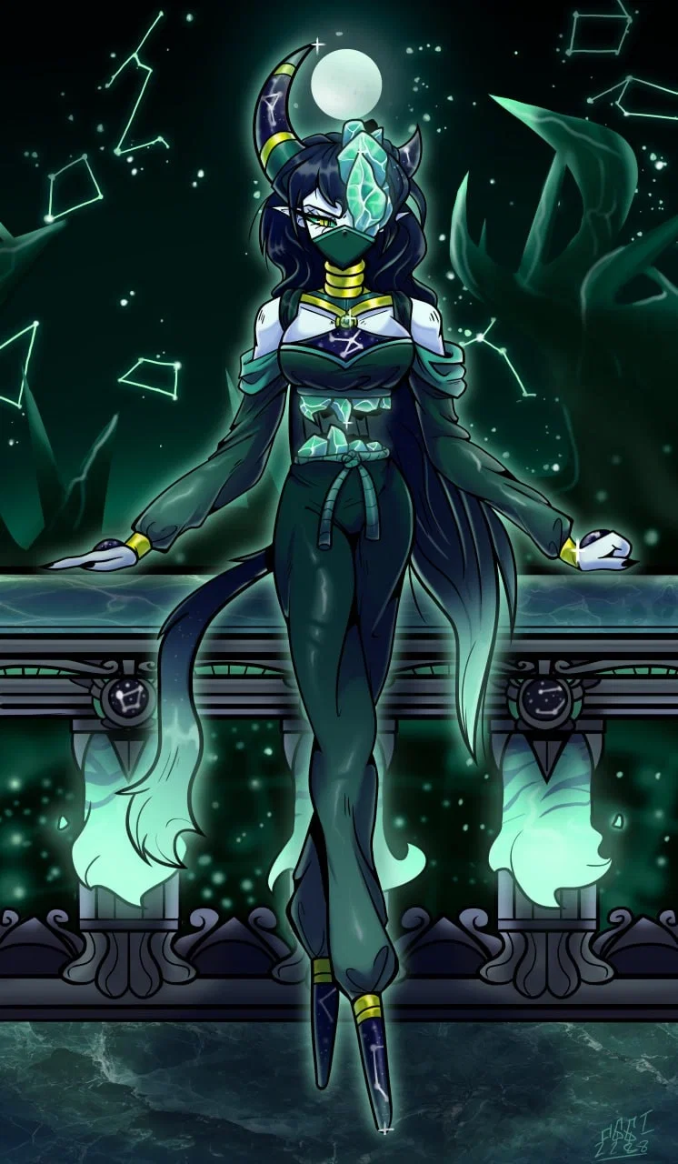 Lilith, the goddess of ghost and the queen of the spirit world.