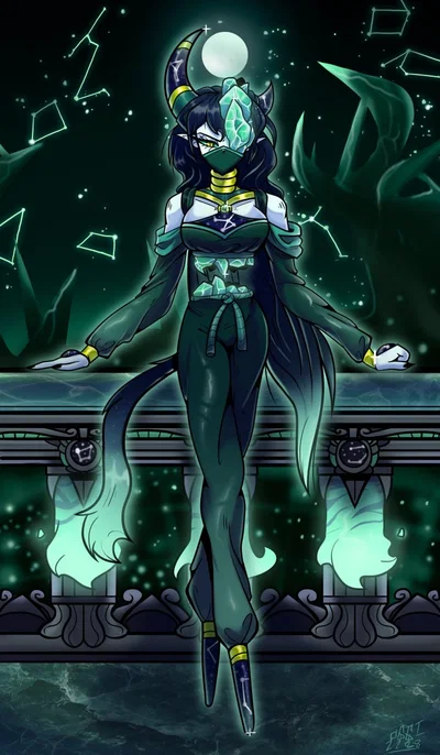 Lilith, the goddess of ghost and the queen of the spirit world.