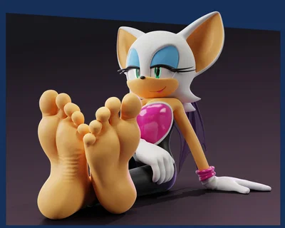 Rouge feet