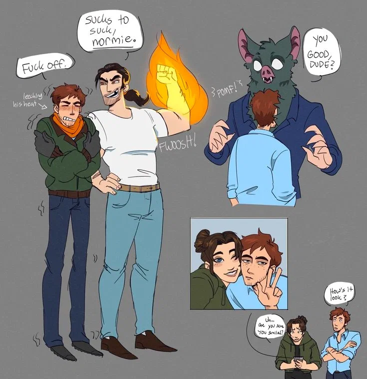 Robert Sonar and flambae