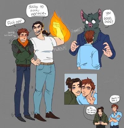 Robert Sonar and flambae