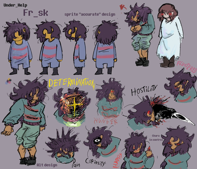 The Last Light of HELP_tale | Help_Tale Frisk