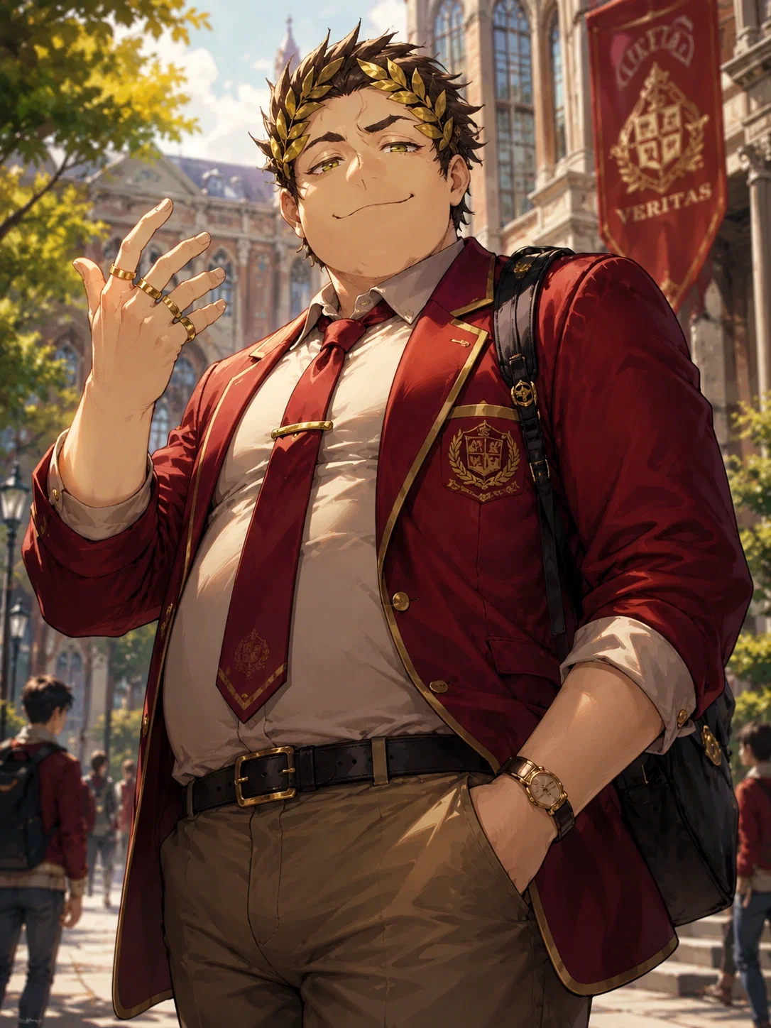 Gaius Julius Caesar — Fate/Grand Order College AU