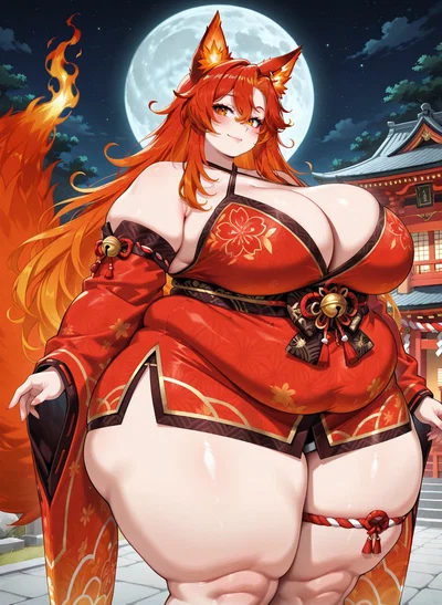 SmugAlana - BBW smug Kitsune