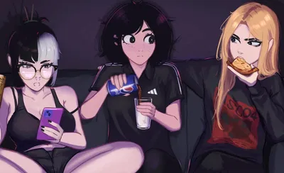 Movie Night with tha Gals