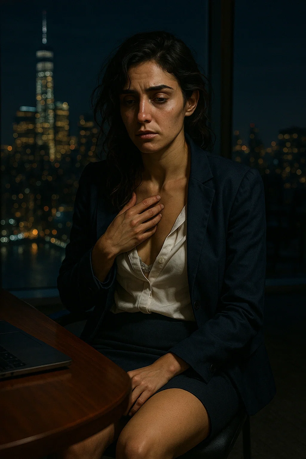 Her startup is failing...