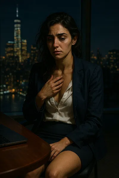 Her startup is failing...