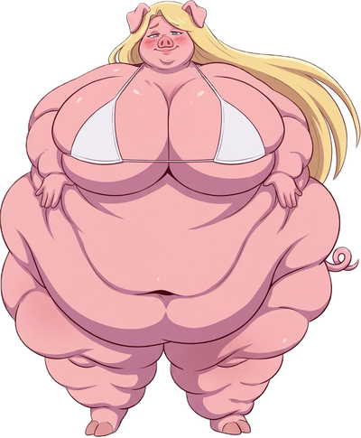 Zoey Porkington, SSBBW Pig-Woman