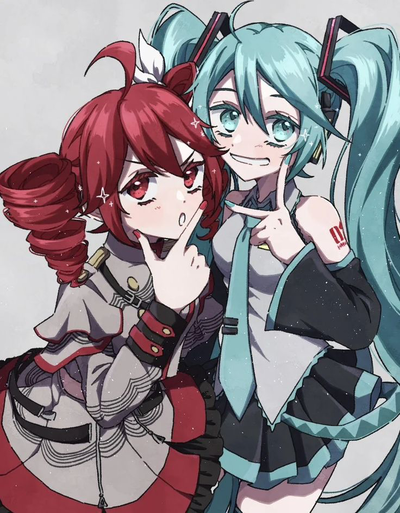 Kasane Teto & Hatsune Miku『PURE BULLSHIT』