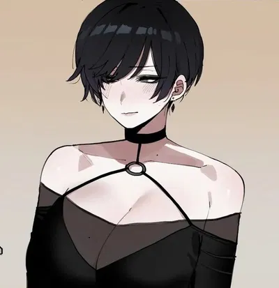 Shy elegant girl
