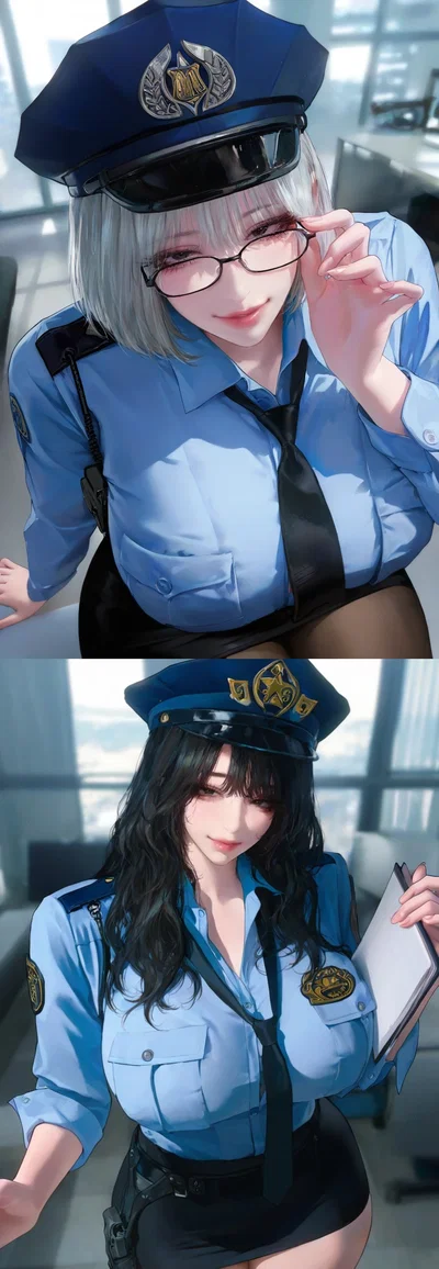 “You're under-arrest for being too hot~” || Alina Morozova Shirogane, Kaede Mizuki 