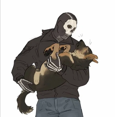 Simon Ghost Riley - Who gets to keep the dog?