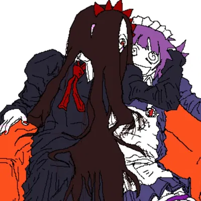Yakui and Ozoi - MURDER DRUG LESBIANS - (Nijiura Maids)