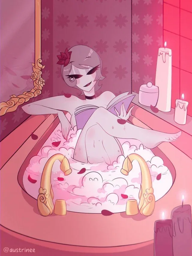 Special Holiday bath time with Rosie