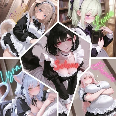 Your harem of flirty, loving and caring maids.