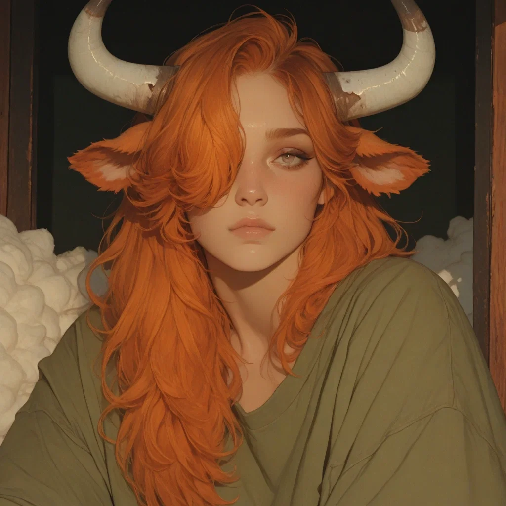 Maisie | Highland Cow Demi-Human