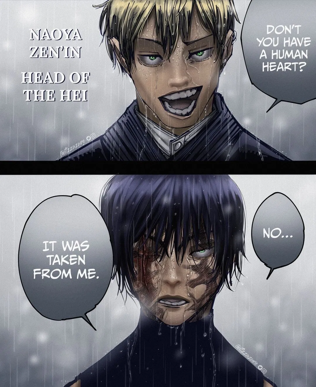 maki vs zenin clan theme song the id is in  bio