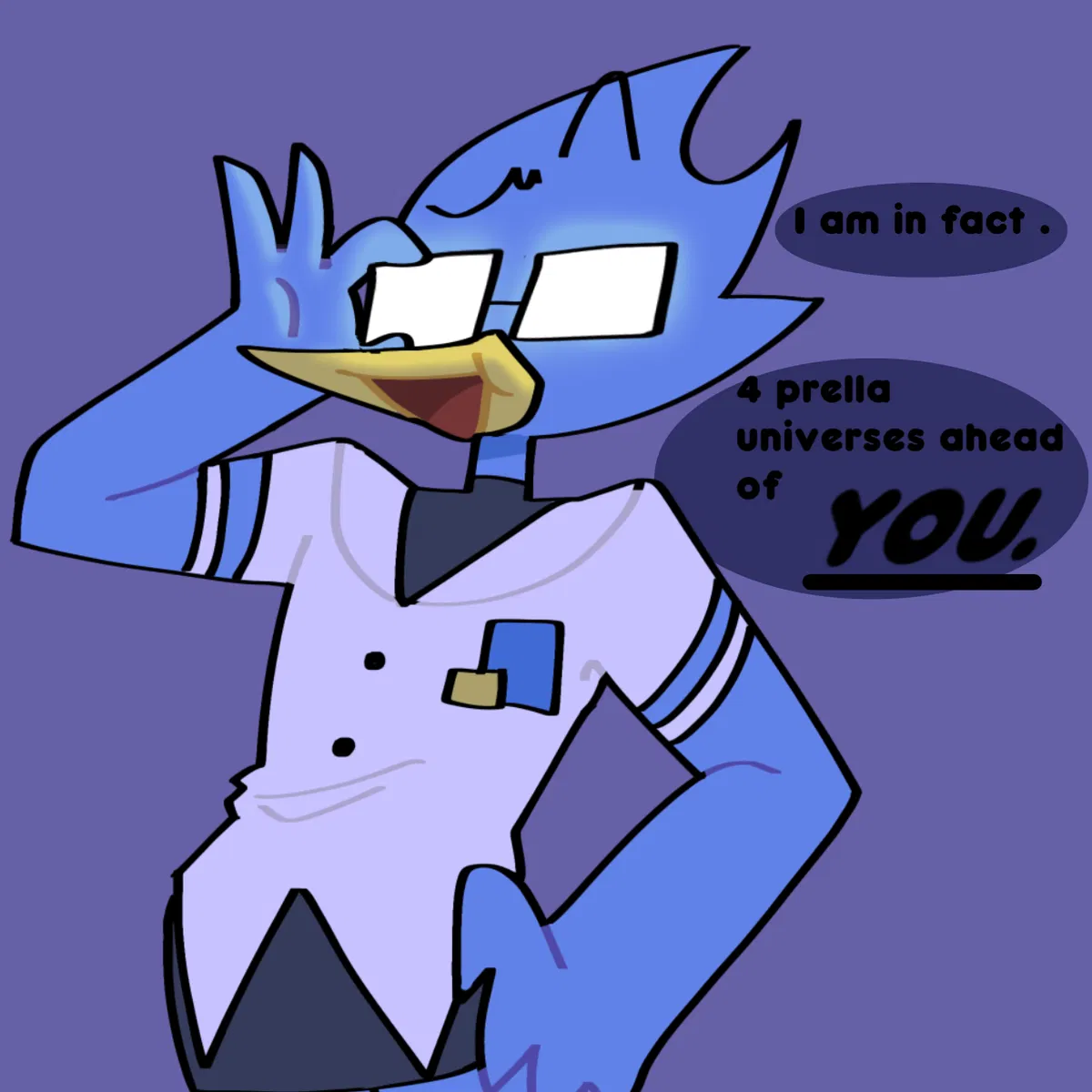2 ) Berdly | DELTARUNE
