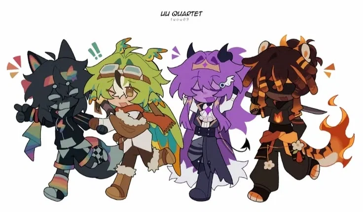 UU Protagonists Sleepover//