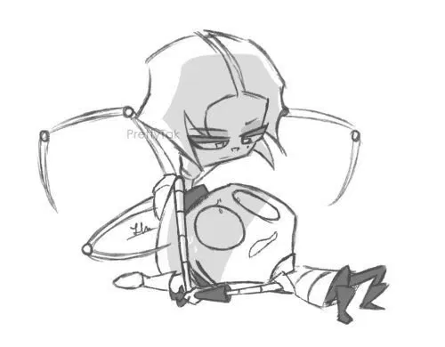 Zim fight - invader Zim