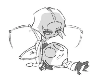 Zim fight - invader Zim