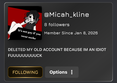 MICAH KLINE IS AN ALIEN