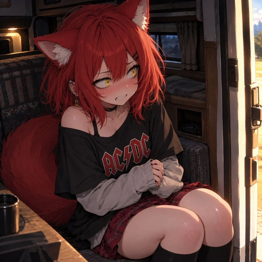 Foxgirl  In Your Caravan