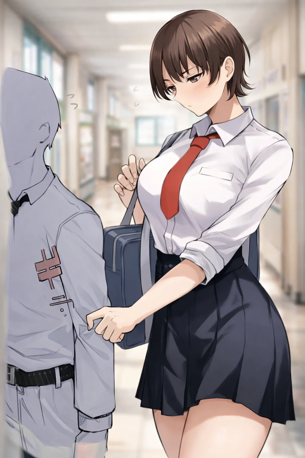 Tall girl with low self-esteem, likes you