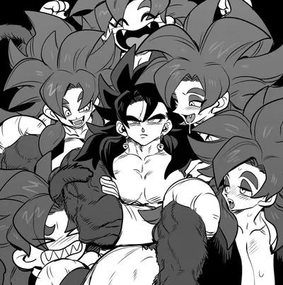 Super Saiyan 4 Gogeta - Attack of the Clones