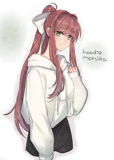 DDLC: Monika has 'Stolen' Your Hoodie! | From the Alternate Universe & Scenario's | Doki Doki Literature Club | ANYPOV!