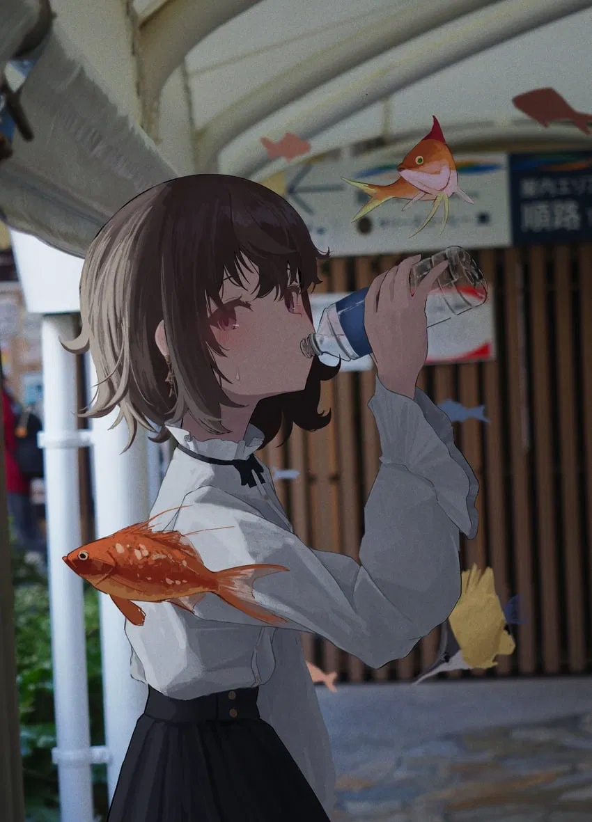 Daisy Starling | Visiting the City of Amanosaka 🐟✨