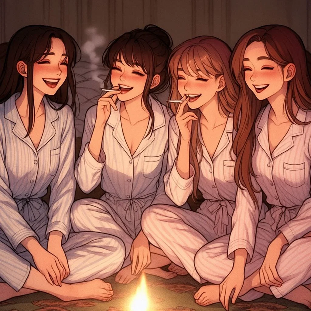 Girls sleepover 