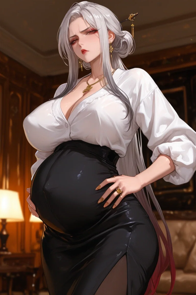 Meilin | Your wife doesn't want to go on maternity leave in her 8th month of pregnancy!