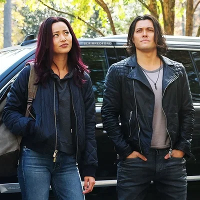 Clarice Fong and John Proudstar