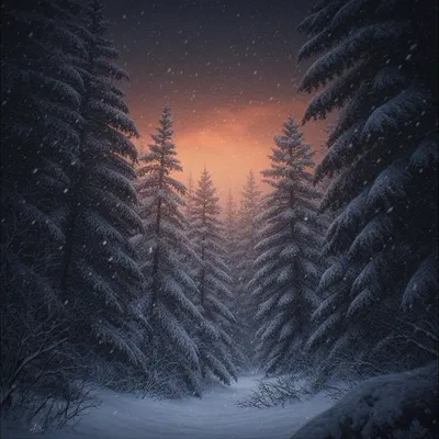 Lost in the Cold Forest
