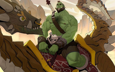 Orc Chief - Thrag Bloodtusk