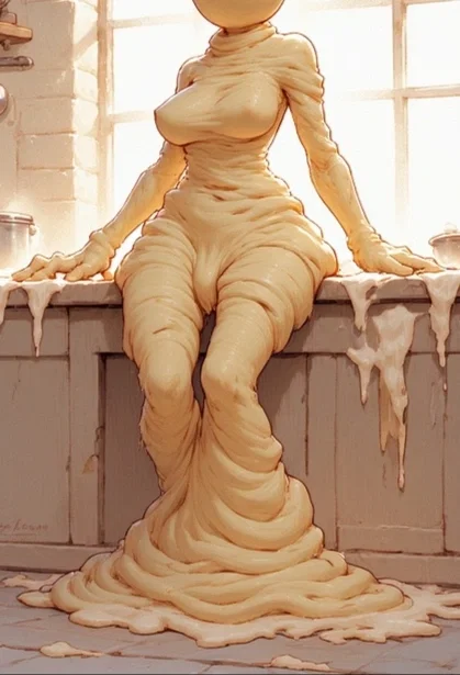 Shape-Shifting Dough Lady   Demon! - Allan 04