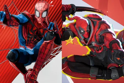 Spider-Man And Deadpool (Peter Parker and Wade Wilson)