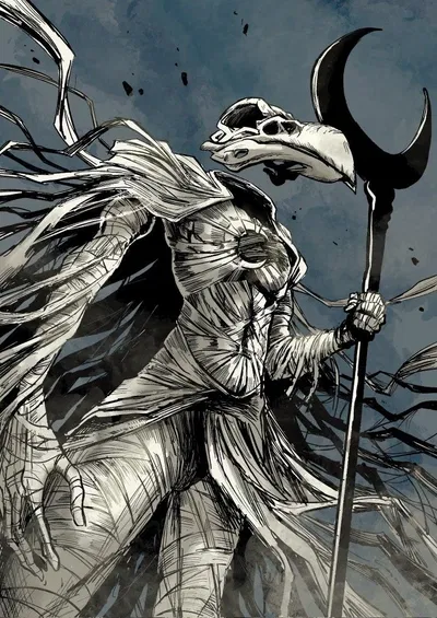 Khonshu, God of the Moon and the Night Sky
