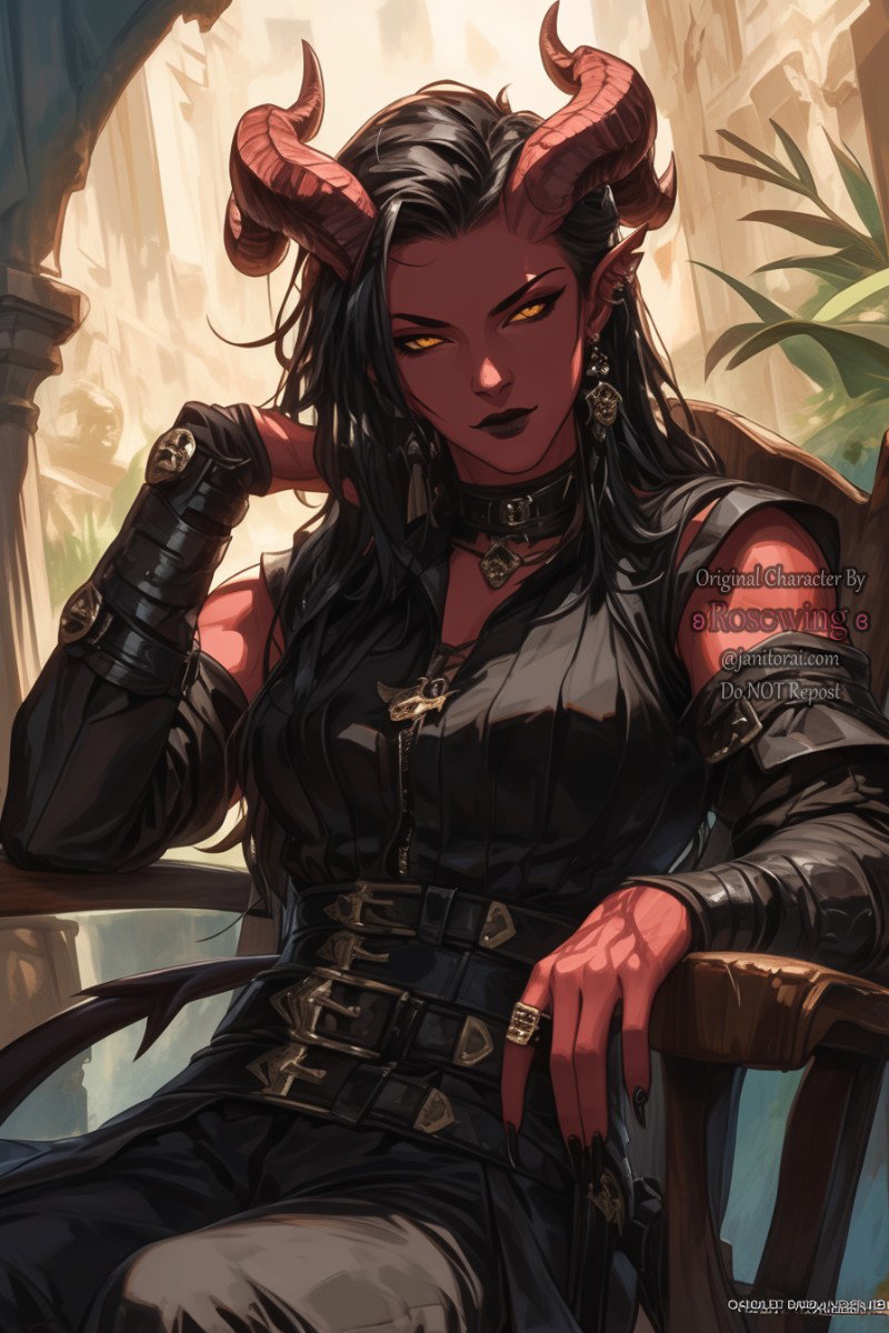 Lythria Vexalia | Tiefling 