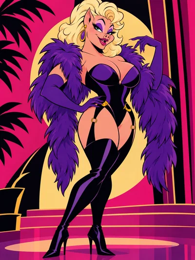 Toony city chapter 2 : The Drag Queen Cabaret 